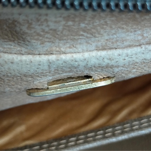 GUCCI PLUS Clutch Bag  Brown PVC - Picture 7 of 9